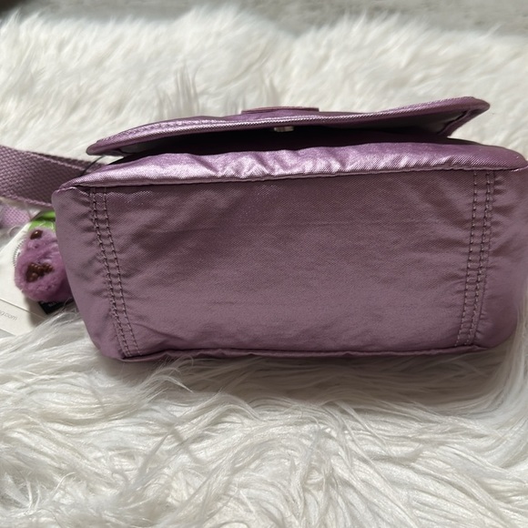 Kipling Women's Sabian Metallic Crossbody Mini Bag with Adjustable - Picture 5 of 9